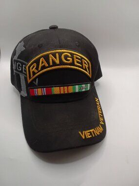 Ranger Military Baseball Hat Cap Curved Brim Strapback US Warriors Acrylic